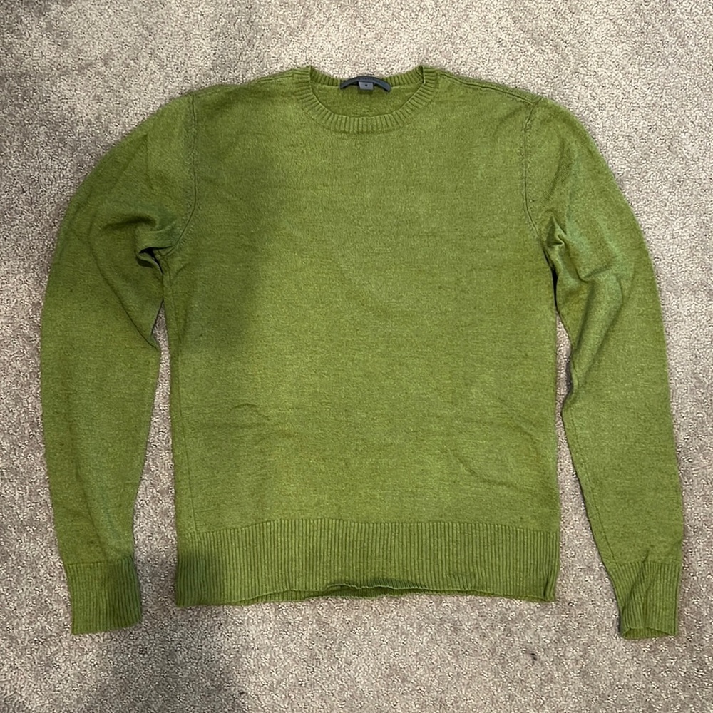 John Varvatos green sweater